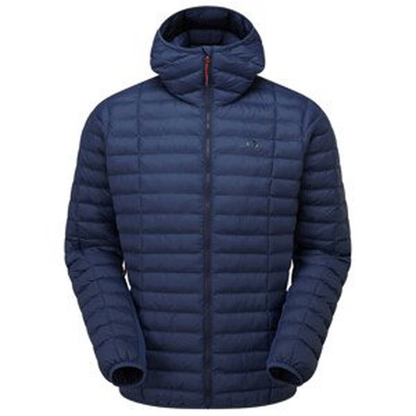 Pánská zimní bunda Mountain Equipment Particle Hooded Jacket Velikost: L / Barva: tmavě modrá