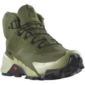 Pánské turistické boty Salomon Cross Hike 2 Mid Gore-Tex Velikost bot (EU): 42 / Barva: zelená