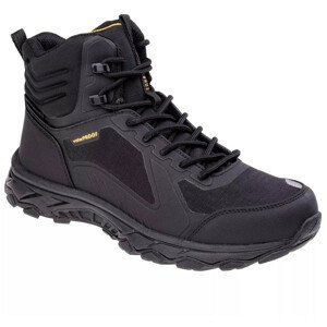 Pánské zimní boty Elbrus Hixon Mid Wp C Velikost bot (EU): 43 / Barva: černá/žlutá