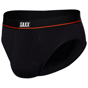 Boxerky Saxx Non-Stop Stretch Cotton Brief Fly Velikost: XL / Barva: černá