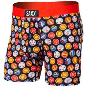 Boxerky Saxx Ultra Super Soft Boxer BF Velikost: M / Barva: červená/oranžová