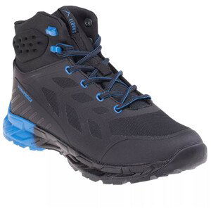 Pánské turistické boty Elbrus Elodio Mid Wp Velikost bot (EU): 45 / Barva: černá/modrá