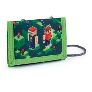 Peněženka Oxybag Dětská textilní peněženka Barva: tmavě zelená