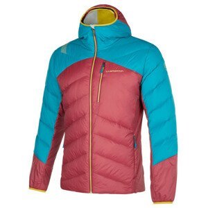Pánská zimní bunda La Sportiva Deimos Down Jkt M Velikost: L / Barva: červená/modrá