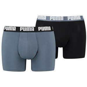 Pánské boxerky Puma Basic Boxer 2P Velikost: XL / Barva: modrá