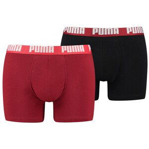 Pánské boxerky Puma Basic Boxer 2P Velikost: M / Barva: červená