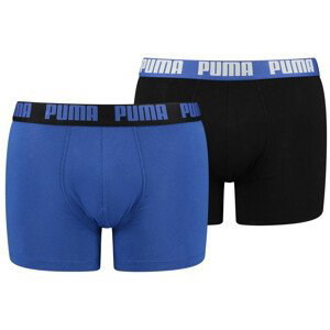 Pánské boxerky Puma Basic Boxer 2P Velikost: L / Barva: modrá/černá