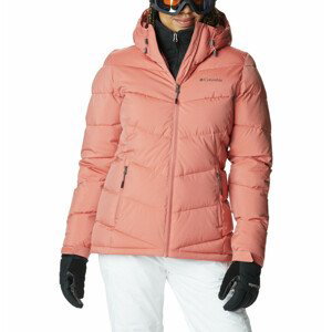 Dámská zimní bunda Columbia Abbott Peak Insulated Jacket Velikost: M / Barva: růžová