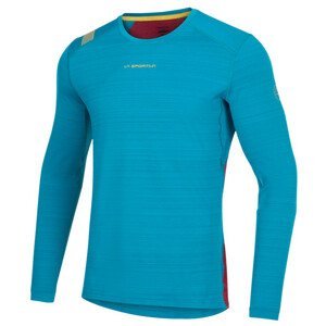 Pánské triko La Sportiva Tour Long Sleeve M Velikost: L / Barva: modrá/červená