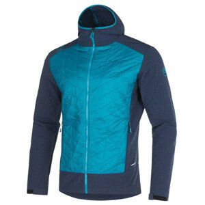 Pánská bunda La Sportiva Kap Hybrid Hoody M Velikost: XL / Barva: modrá/světle modrá