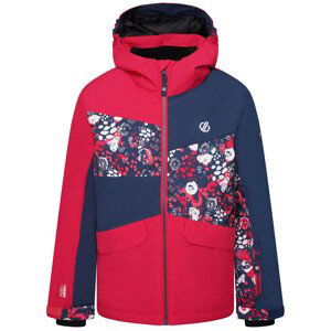 Dětská zimní bunda Dare 2b Glee II Jacket Dětská velikost: 86 / Barva: růžová/modrá