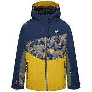 Dětská zimní bunda Dare 2b Humour II Jacket Dětská velikost: 116 / Barva: modrá/žlutá