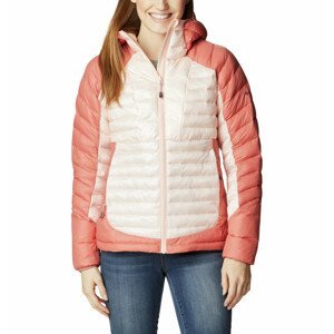 Dámská zimní bunda Columbia Labyrinth Loop™ Hooded Jacket Velikost: S / Barva: růžová