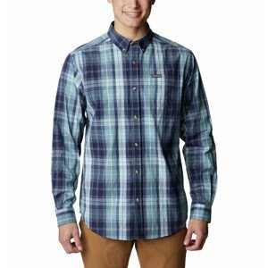 Pánská košile Columbia Rapid Rivers™ II Long Sleeve Shirt Velikost: XXL / Barva: modrá