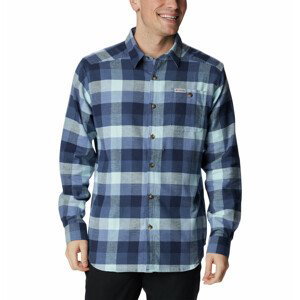 Pánská košile Columbia Cornell Woods™ Flannel Long Sleeve Shirt Velikost: XXL / Barva: modrá