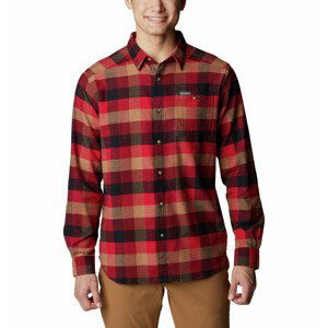 Pánská košile Columbia Cornell Woods™ Flannel Long Sleeve Shirt Velikost: L / Barva: červená