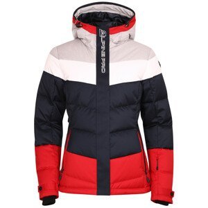 Dámská lyžařská bunda Alpine Pro Owna Velikost: L / Barva: modrá/červená