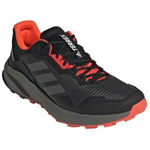 Pánské běžecké boty Adidas Terrex Trailrider Velikost bot (EU): 46 / Barva: černá/červená