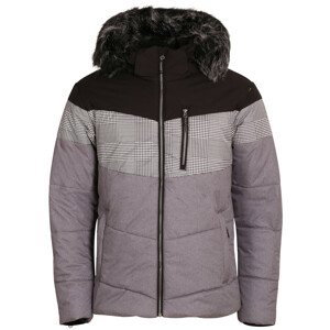 Pánská zimní bunda Alpine Pro Saptah Velikost: XS / Barva: šedá/černá