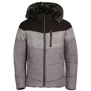 Pánská zimní bunda Alpine Pro Saptah Velikost: L / Barva: šedá/černá