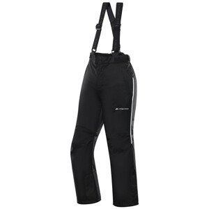 Dětské lyžařské kalhoty Alpine Pro Lermono Dětská velikost: 140-146 / Barva: černá