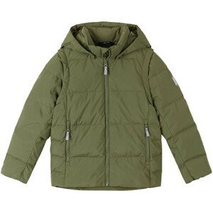 Chlapecká zimní bunda Reima Porosein Dětská velikost: 140 / Barva: zelená