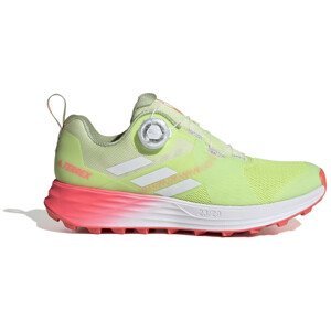 Dámské běžecké boty Adidas Terrex Two Boa Velikost bot (EU): 38 / Barva: světle zelená