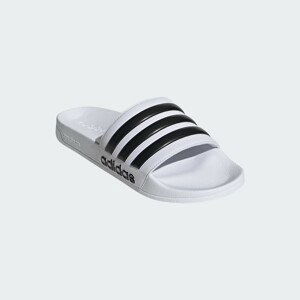 Pánské pantofle Adidas Adilette Shower Velikost bot (EU): 40,5 / Barva: bílá