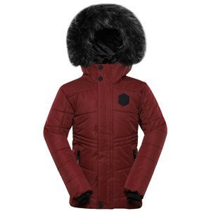Dětská bunda Alpine Pro Molido Dětská velikost: 116-122 / Barva: červená