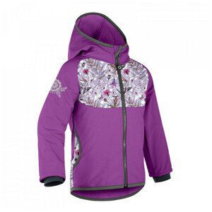 Dětská softshellová bunda Unuo Fleece Basic (2021) Dětská velikost: 92-98 / Barva: fialová