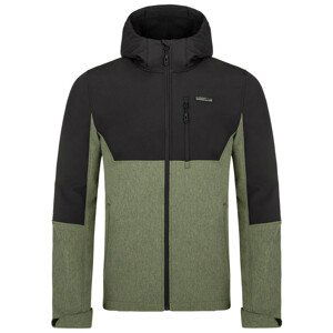 Pánská softshellová bunda Loap Lustav Velikost: M / Barva: zelená/černá