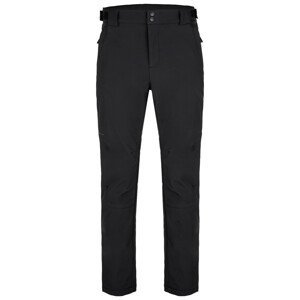 Pánské softshellové kalhoty Loap Lupran Velikost: XL / Barva: černá