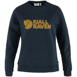 Dámská mikina Fjällräven Fjällräven Logo Sweater W Velikost: S / Barva: modrá