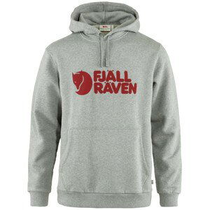 Pánská mikina Fjällräven Fjällräven Logo Hoodie M Velikost: M / Barva: šedá