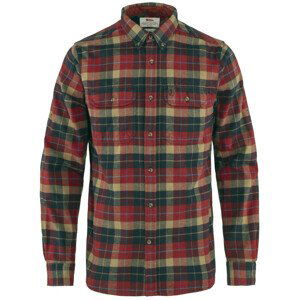Pánská košile Fjällräven Singi Heavy Flannel Shirt M Velikost: XL / Barva: červená