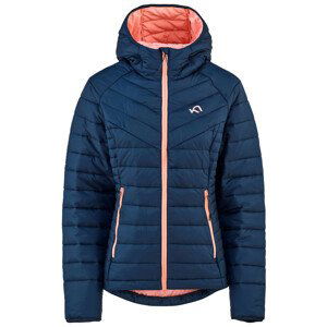 Dámská zimní bunda Kari Traa Aada Primaloft Jacket Velikost: M / Barva: modrá/oranžová