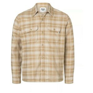 Pánská košile Marmot Ridgefield Heavyweight Sherpa Lined Flannel Velikost: M / Barva: béžová