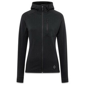 Dámská funkční mikina Black Diamond Coefficient Fleece Hoody Velikost: L / Barva: černá