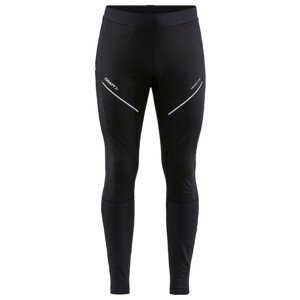 Pánské běžecké kalhoty Craft Adv Essence Wind Tights Velikost: M / Barva: černá