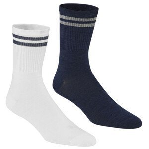 Dámské ponožky Kari Traa Lam Sock 2Pk Velikost ponožek: 36-38 / Barva: bílá/modrá