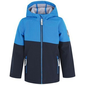 Dětská softshellová bunda Loap London Dětská velikost: 134-140 / Barva: modrá/šedá
