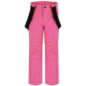Dětské softshellové kalhoty Loap Lovelo Dětská velikost: 146-152 / Barva: růžová