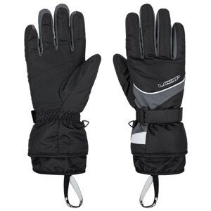 Lyžařské rukavice Loap Rokos Velikost: M / Barva: šedá/černá