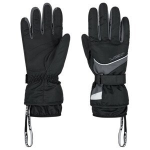 Lyžařské rukavice Loap Rogan Velikost: S / Barva: šedá/černá