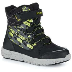 Dětské zimní boty Loap Pike Velikost bot (EU): 30 / Barva: černá