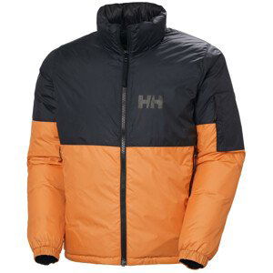 Pánská zimní bunda Helly Hansen Active Reversible Jacket Velikost: M / Barva: černá/oranžová