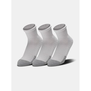 Ponožky Under Armour Heatgear Quarter 3pk Velikost: M / Barva: bílá