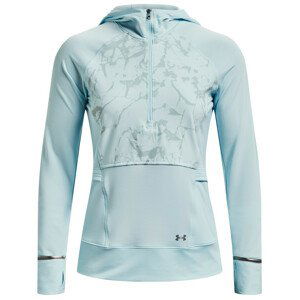 Dámská mikina Under Armour OutRun the Cold Hooded HZ Velikost: M / Barva: světle modrá