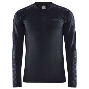 Pánské funkční triko Craft Adv Warm Intensity Ls (2022) Velikost: M / Barva: černá