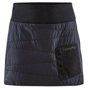 Dámská zimní sukně Craft Core Nordic Training Insulate Velikost: M / Barva: černá/šedá
